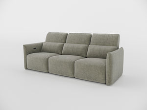 Jacob Electic Recliner Three Seater Sofa
