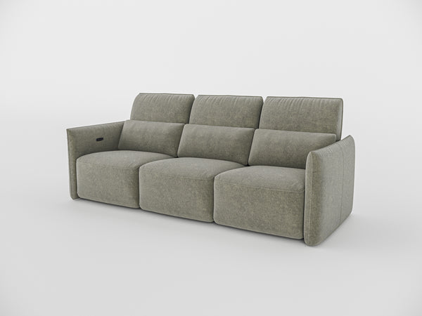 Jacob Electic Recliner Three Seater Sofa