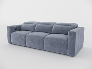 Richard Electric Recliner Three Seater Sofa