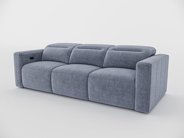 Richard Electric Recliner Three Seater Sofa