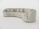 Chloe Curve Three Seater Sofa