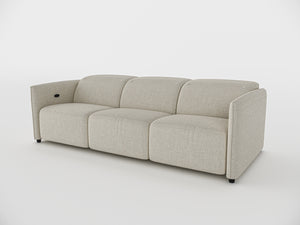 Delilah Electric Recliner Three Seater Sofa