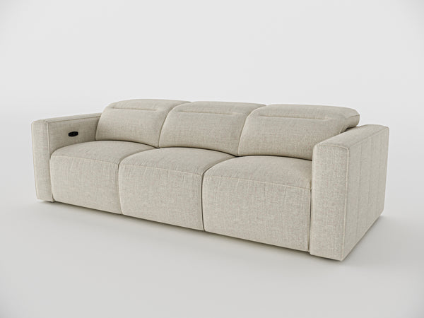 Richard Electric Recliner Three Seater Sofa