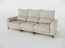 Nathan Compact Recliner Three Seater Sofa