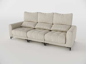 Nathan Compact Recliner Three Seater Sofa