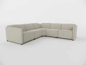 Delilah Electric Recliner Corner Sofa