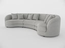 Chloe Curve Three Seater Sofa