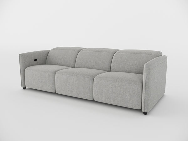 Delilah Electric Recliner Three Seater Sofa