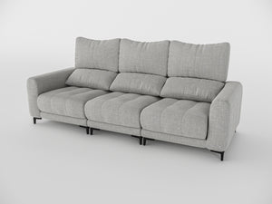 Nathan Compact Recliner Three Seater Sofa