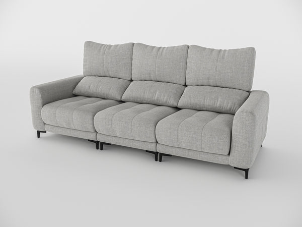 Nathan Compact Recliner Three Seater Sofa