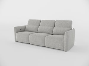 Jacob Electic Recliner Three Seater Sofa