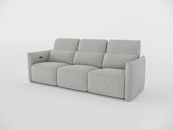 Jacob Electic Recliner Three Seater Sofa