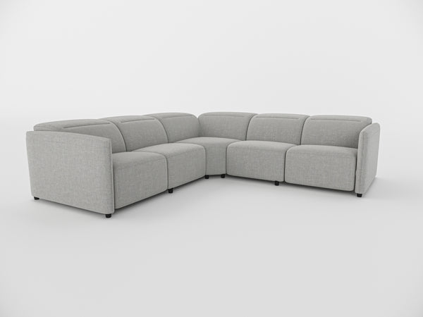 Delilah Electric Recliner Corner Sofa