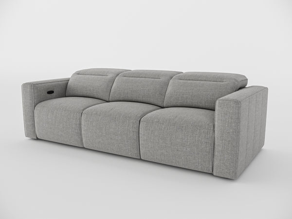 Richard Electric Recliner Three Seater Sofa