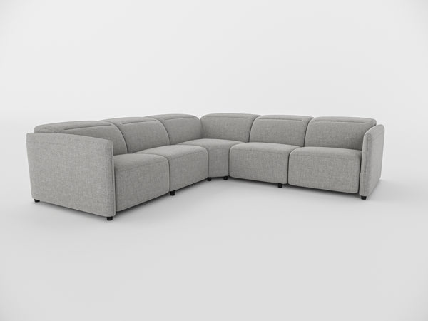 Delilah Electric Recliner Corner Sofa