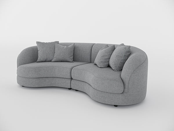 Chloe Curved 3 Seater Sofa
