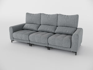 Nathan Compact Recliner Three Seater Sofa
