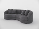 Chloe Curved 3 Seater Sofa