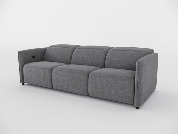 Delilah Electric Recliner Three Seater Sofa