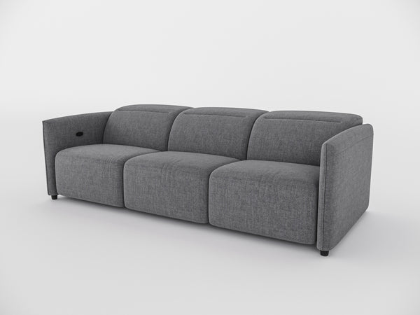 Delilah Electric Recliner Compact Three Seater Sofa