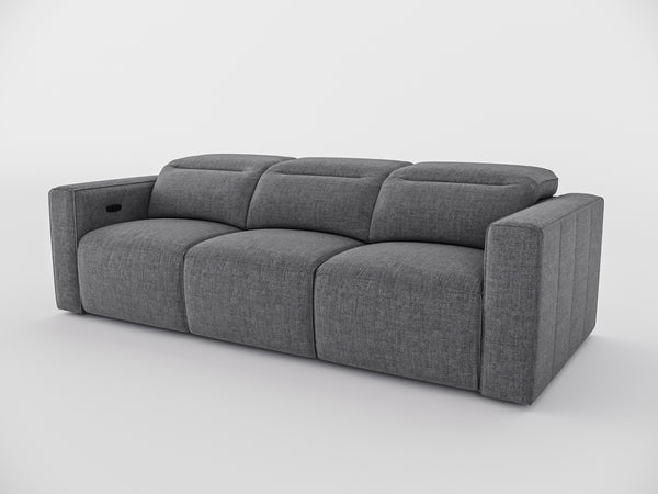 Richard Electric Recliner Three Seater Sofa