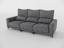 Nathan Compact Recliner Three Seater Sofa