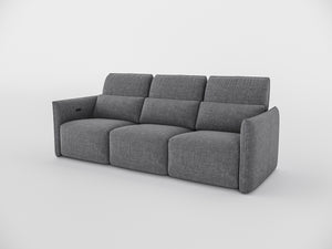 Jacob Electic Recliner Three Seater Sofa