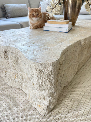 Mactan Stone Coffee Table