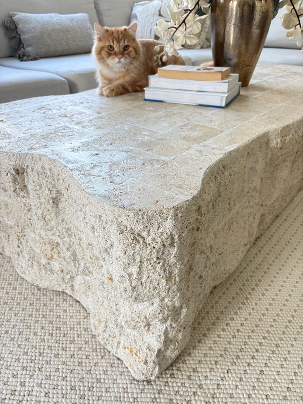 Mactan Stone Coffee Table