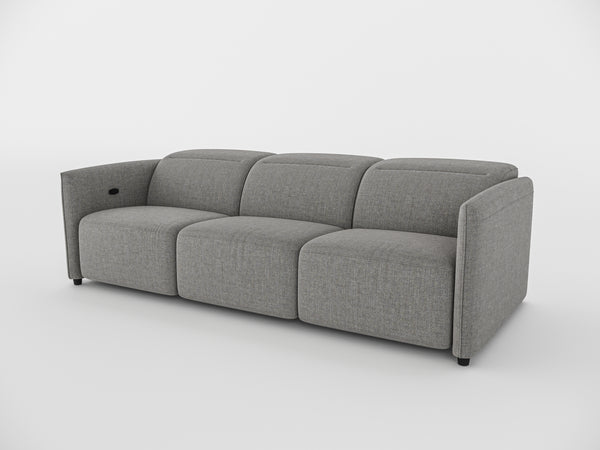Delilah Electric Recliner Three Seater Sofa
