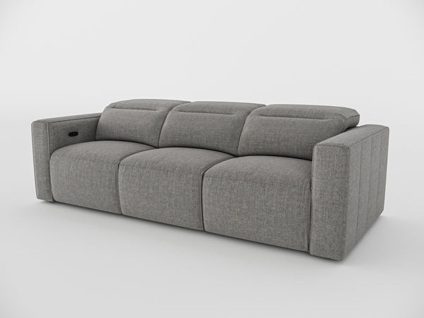 Richard Electric Recliner Three Seater Sofa