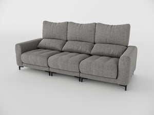 Nathan Compact Recliner Three Seater Sofa