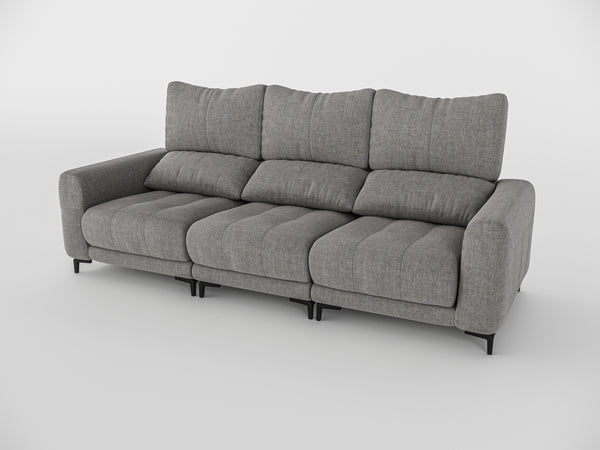 Nathan Compact Recliner Three Seater Sofa