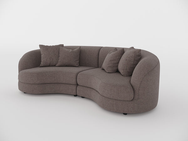 Chloe Curved 3 Seater Sofa