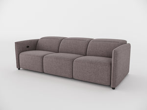 Delilah Electric Recliner Three Seater Sofa