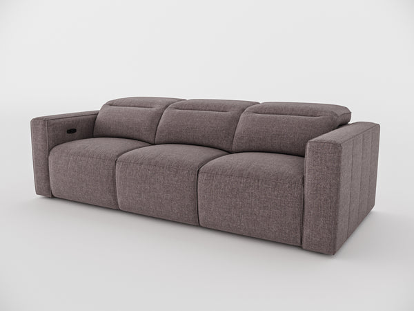 Richard Electric Recliner Three Seater Sofa