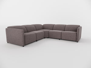 Delilah Electric Recliner Corner Sofa