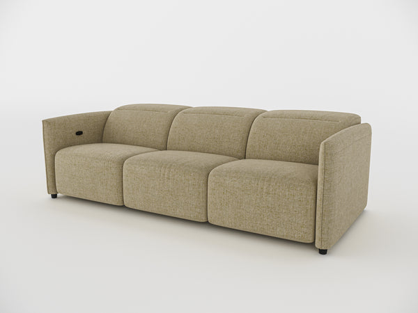 Delilah Electric Recliner Three Seater Sofa
