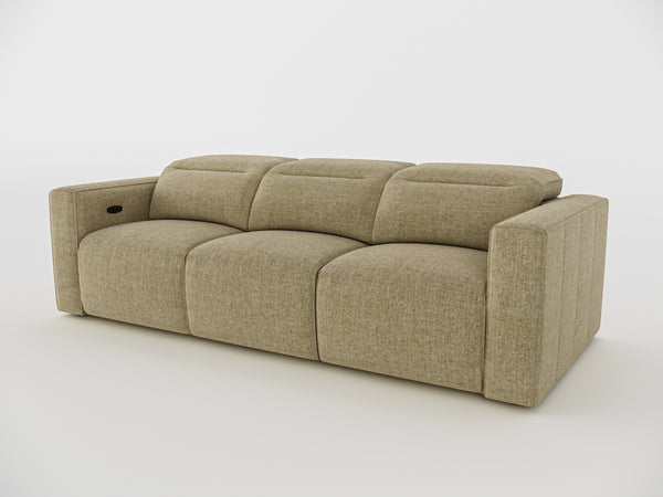 Richard Electric Recliner Three Seater Sofa