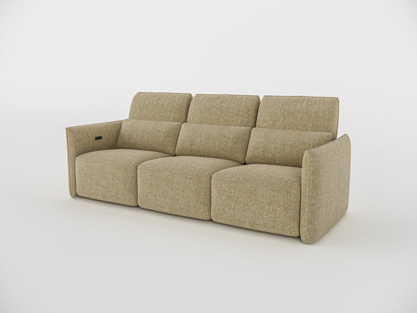 Jacob Electic Recliner Three Seater Sofa
