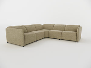 Delilah Electric Recliner Corner Sofa