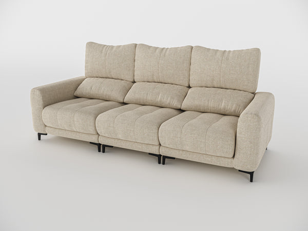 Nathan Compact Recliner Three Seater Sofa