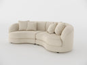 Chloe Curved 3 Seater Sofa