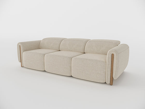 Sansa Recliner Three Seater Sofa