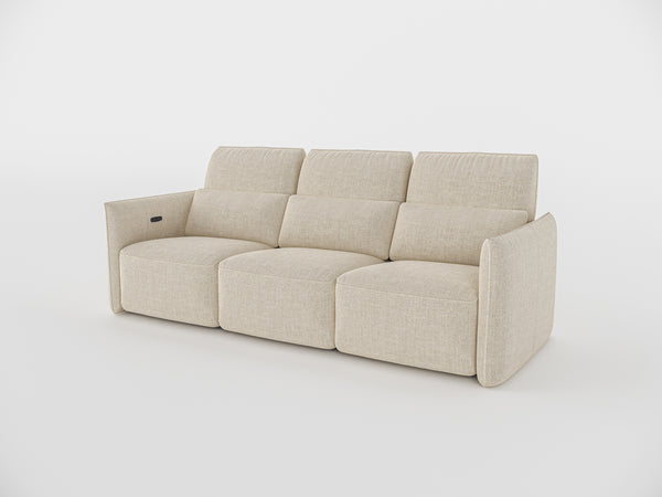 Jacob Electic Recliner Three Seater Sofa