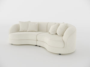 Chloe Curved 3 Seater Sofa