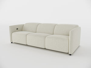 Delilah Electric Recliner Three Seater Sofa