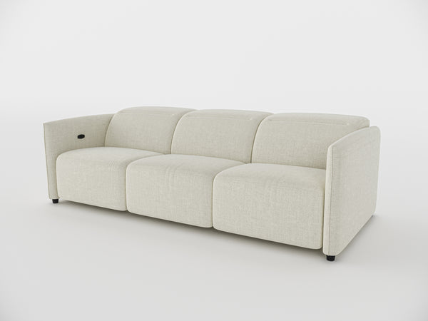 Delilah Electric Recliner Three Seater Sofa