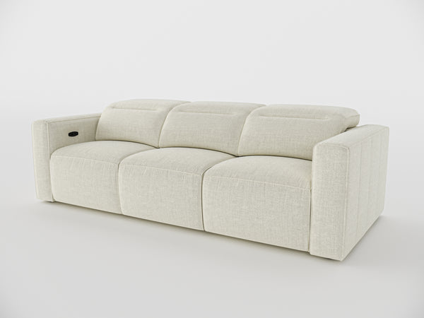 Richard Electric Recliner Three Seater Sofa