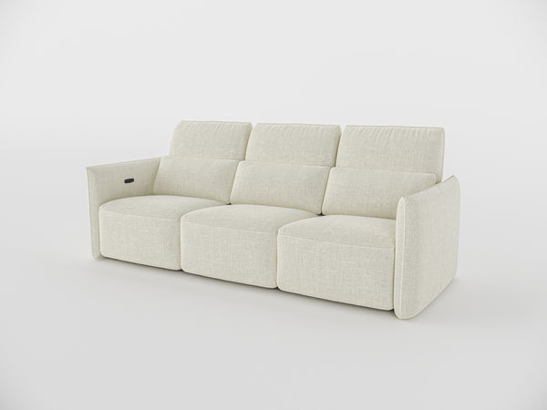 Jacob Electic Recliner Three Seater Sofa
